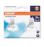 OSRAM -  Lot de 2 ampoules halogènes 35W GU10